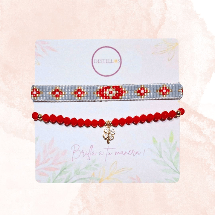 PULSERAS DUO GOLPE DE SUERTE 3