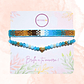 PULSERAS  DUO CORAZÓN DE INVIERNO - Miniatura 3
