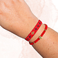PULSERAS DUO FLORECIMIENTO ROJO - Miniatura 2