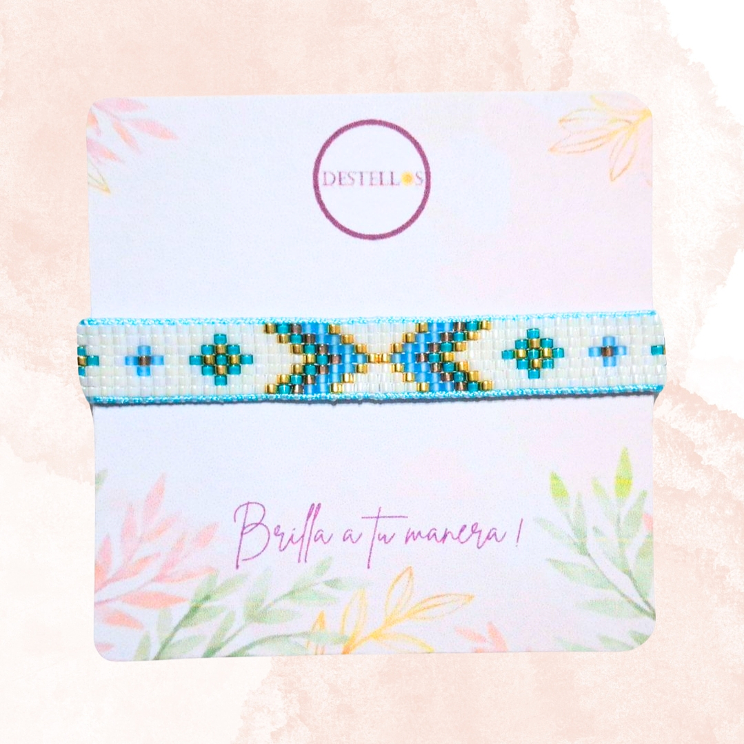 PULSERA  FLECHAS CELESTES 3