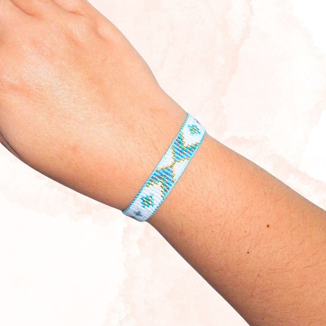 PULSERA  FLECHAS CELESTES 2