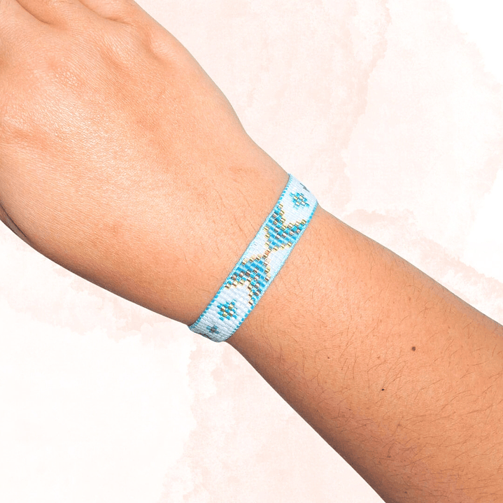 PULSERA  FLECHAS CELESTES 2