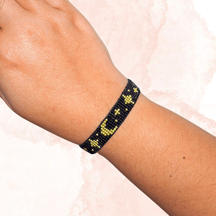 PULSERA LUNA Y ESTRELLAS 2