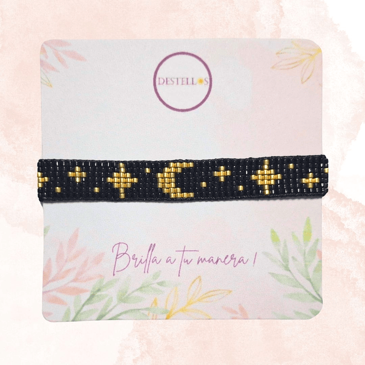 PULSERA LUNA Y ESTRELLAS 3