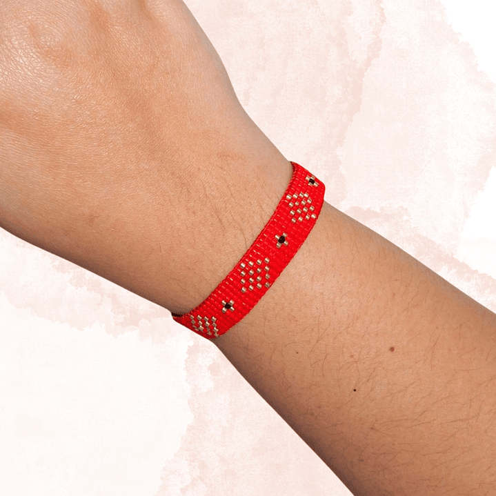 PULSERA DESTELLOS DORADOS 2