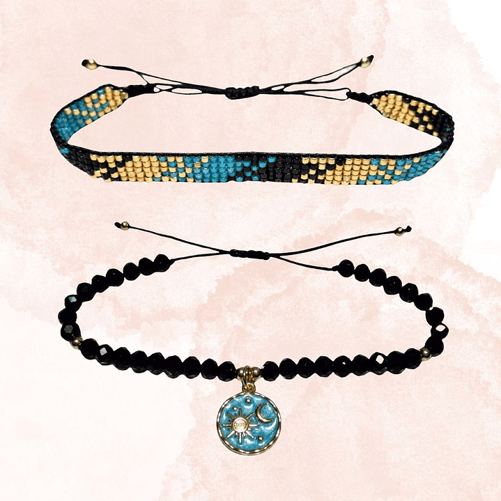 PULSERAS DUO LUZ Y SOMBRA 1