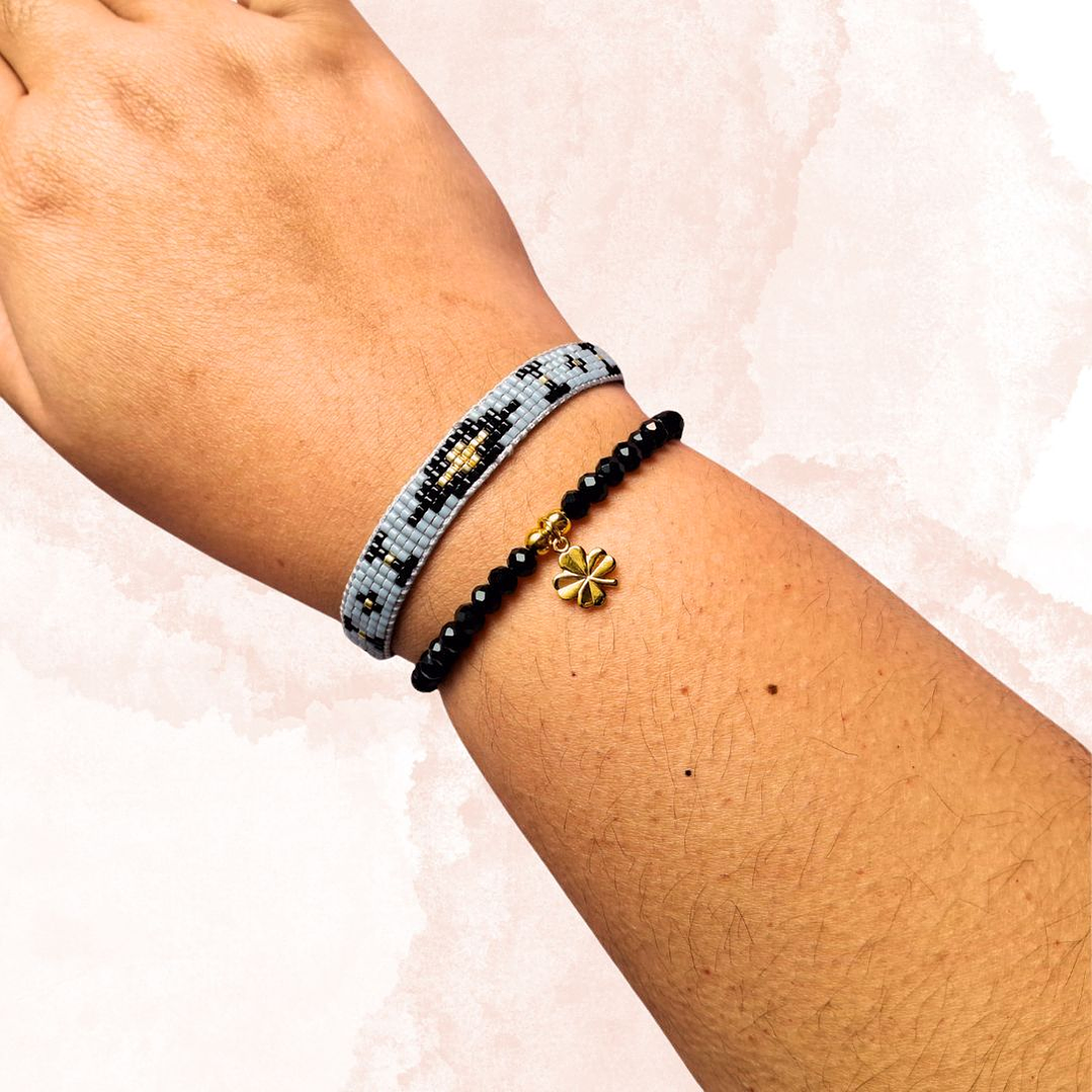 PULSERAS DUO ELEGANCIA Y SUERTE 2