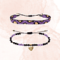 PULSERAS DUO FUERZA VIOLETA - Miniatura 1