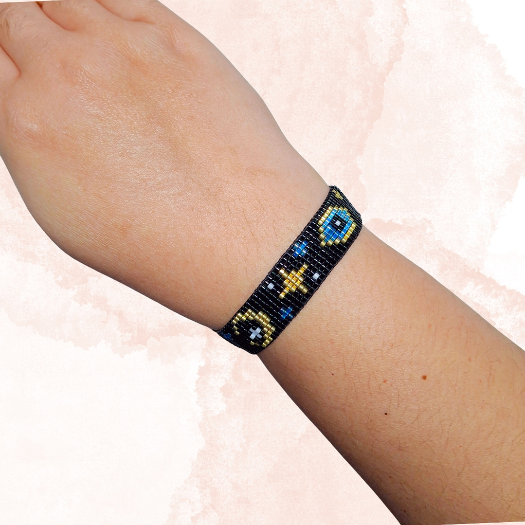 PULSERA PROTECCION NAZAR NOCTURNO 2