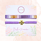 Pulseras  FORTUNA VIOLETA - Miniatura 3
