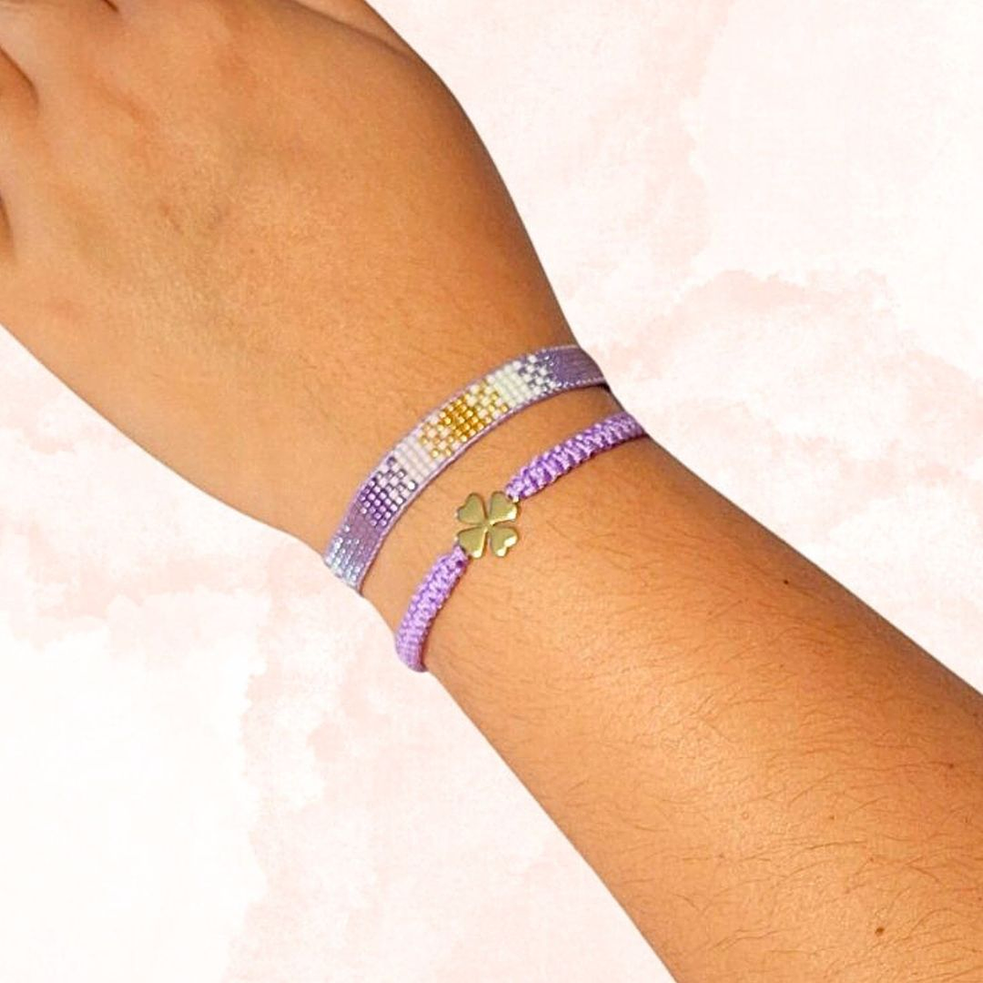 Pulseras  FORTUNA VIOLETA 2