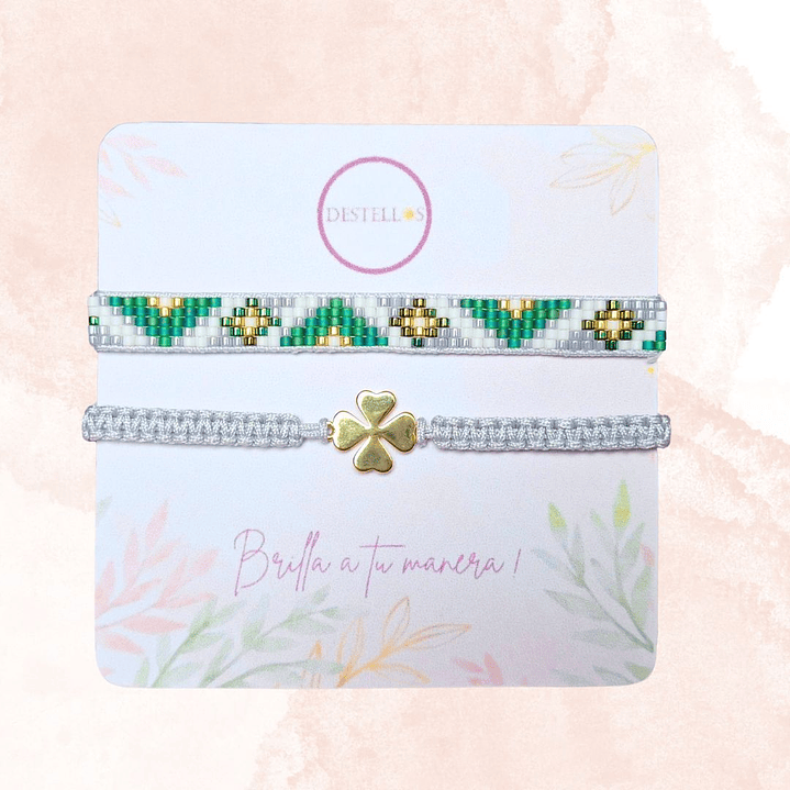 Pulseras FORTUNA VERDE  3