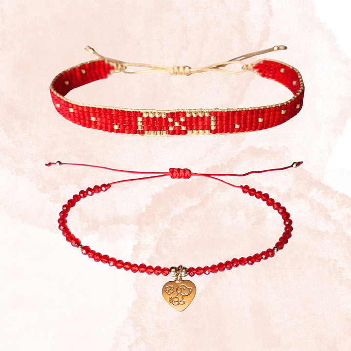 PULSERAS DUO INFINITO DOG LOVER 1