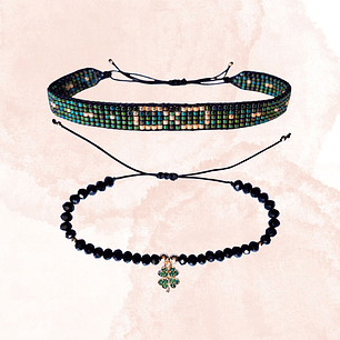 PULSERAS DUO INFINITA SUERTE