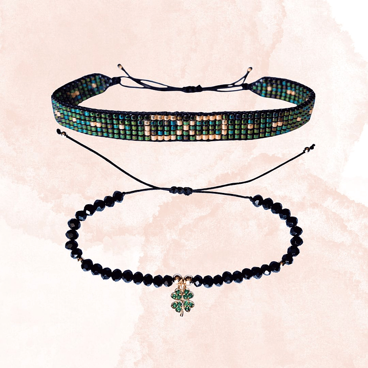 PULSERAS DUO INFINITA SUERTE 1