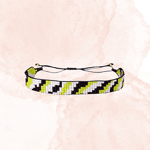 PULSERA TIGRE PISTACHO