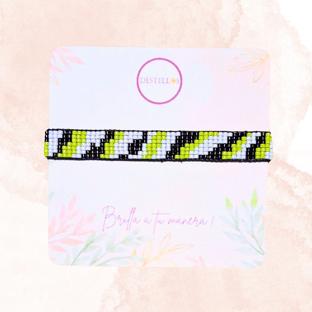 PULSERA TIGRE PISTACHO 3