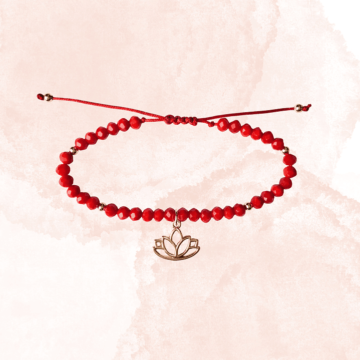 PULSERA FLOR DE LOTO 1