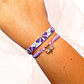 DUO PULSERAS FLORES LILA Y LIBELULA - Miniatura 2