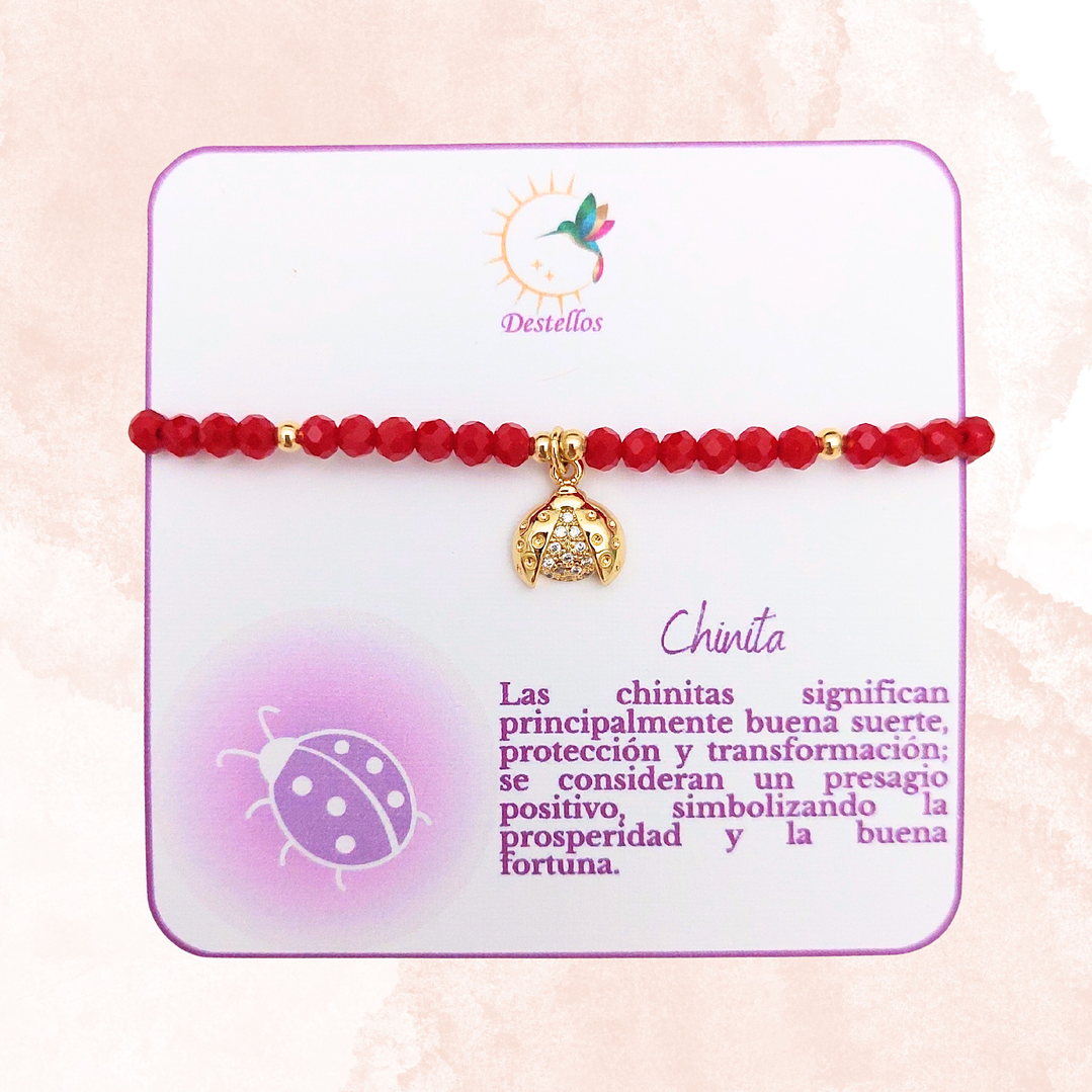 PULSERA CHINITA DORADA 2