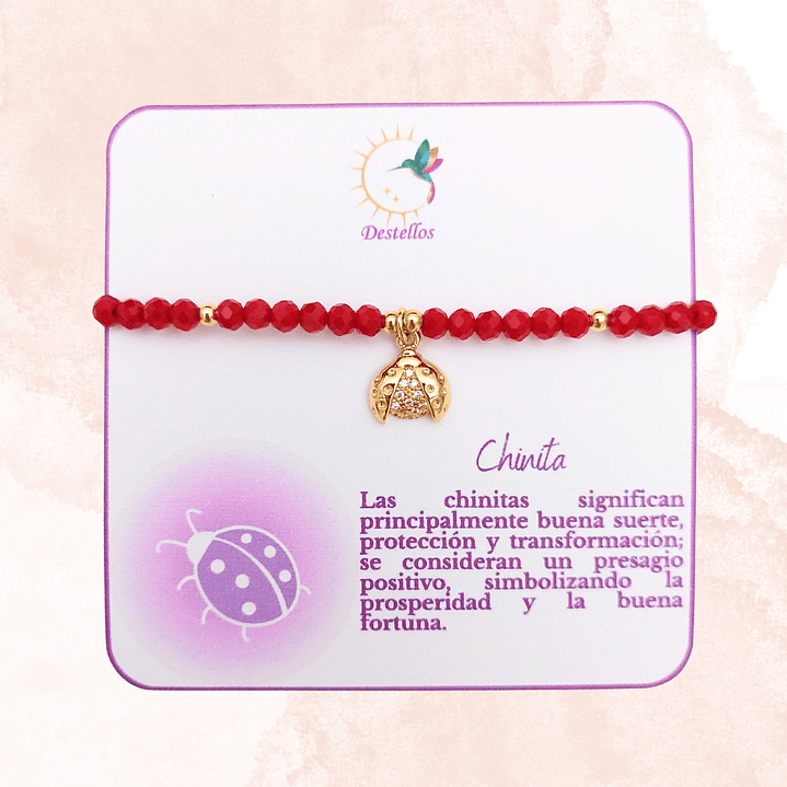 PULSERA CHINITA DORADA 2