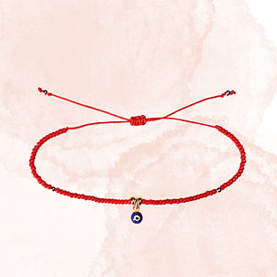 PULSERA PROTECCION  NAZAR AZUL ROCALLA