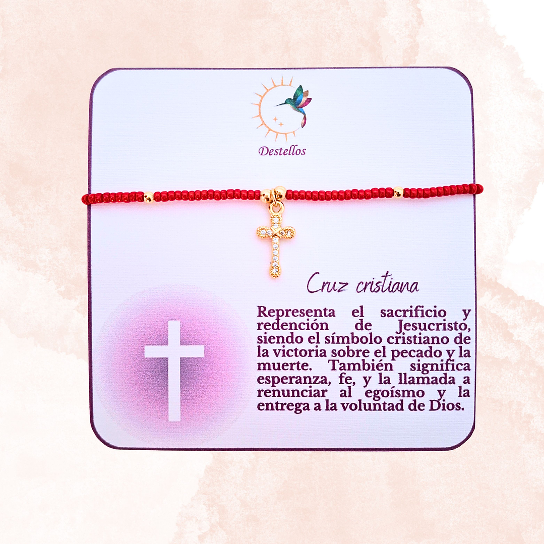 PULSERA CRUZ CRISTIANA 1