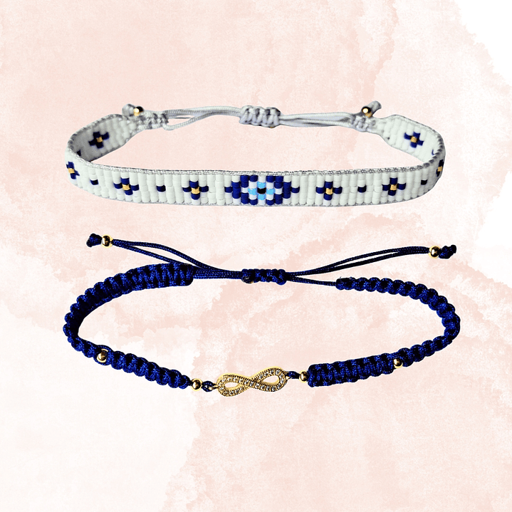 Pulseras dúo Protección infinita 1