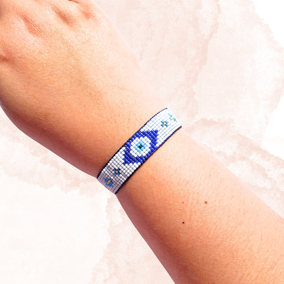 Pulsera Ojo turco celestial 2