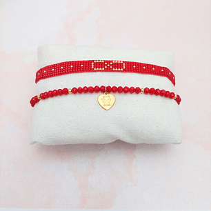 PULSERAS DUO INFINITO CAT LOVER