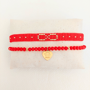 PULSERAS DUO INFINITO CAT LOVER