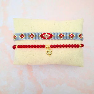 Pulseras dúo Golpe de suerte