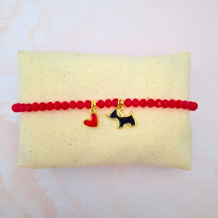 Pulsera Dog Lover (negro) 1
