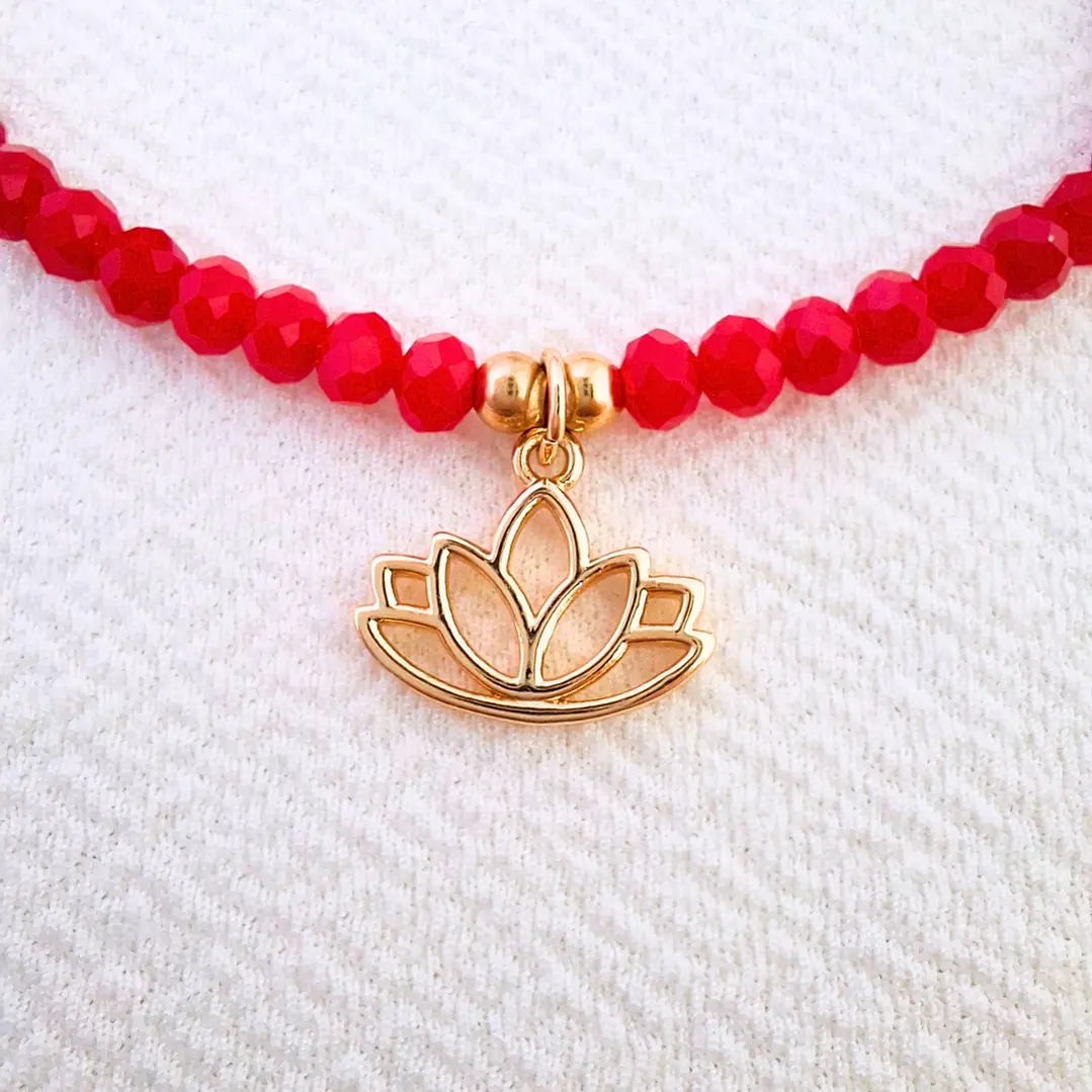Pulsera Flor de Loto 1