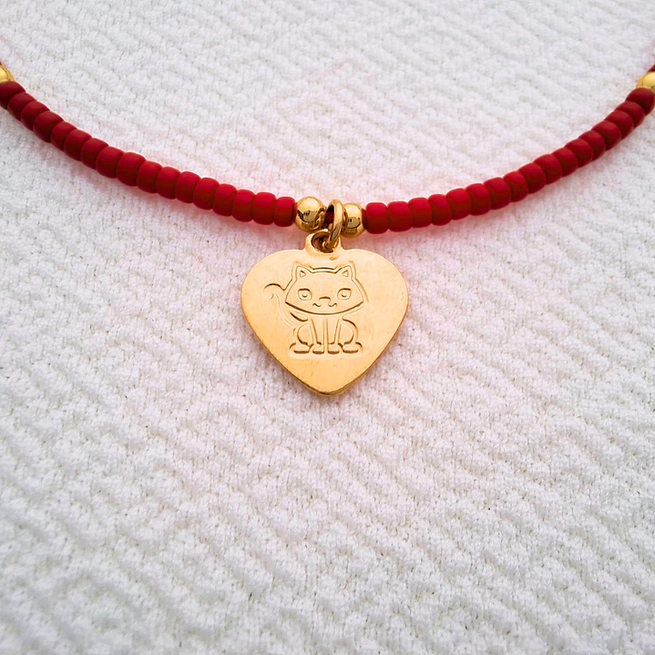 Pulsera Gatito en mi Corazón 1