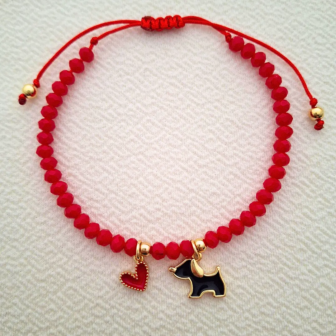 Pulsera Dog Lover (negro) 2