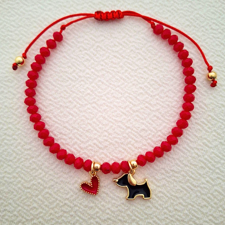 Pulsera Dog Lover (negro) 2