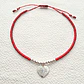 Pulsera Roja San Benito Corazón - Miniatura 3