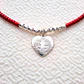 Pulsera Roja San Benito Corazón - Miniatura 1