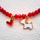 Pulsera Dog Lover (blanco) - Miniatura 1