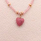 Collar piedra Rodonita   