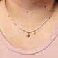 Collar piedra Rodonita   