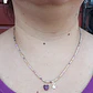 Collar piedra Amatista  