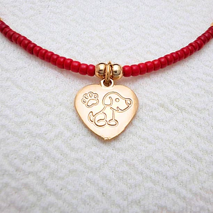 Pulsera Perrito en mi Corazón