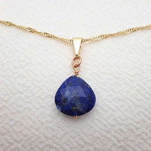 Collar Lapislazuli Gota