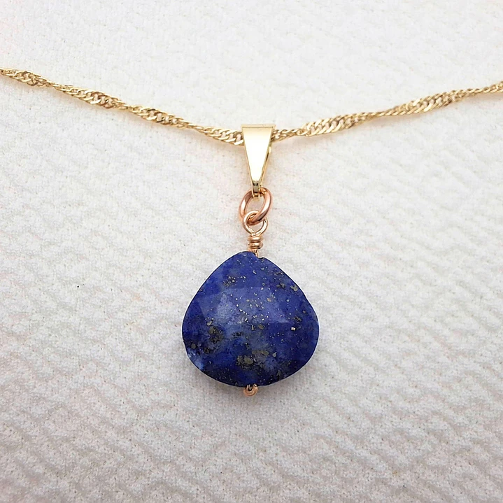 Collar Lapislazuli Gota 1
