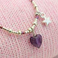 Collar piedra Amatista  