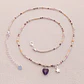 Collar piedra Amatista  