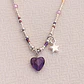 Collar piedra Amatista  