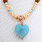 Collar piedra Amazonita  